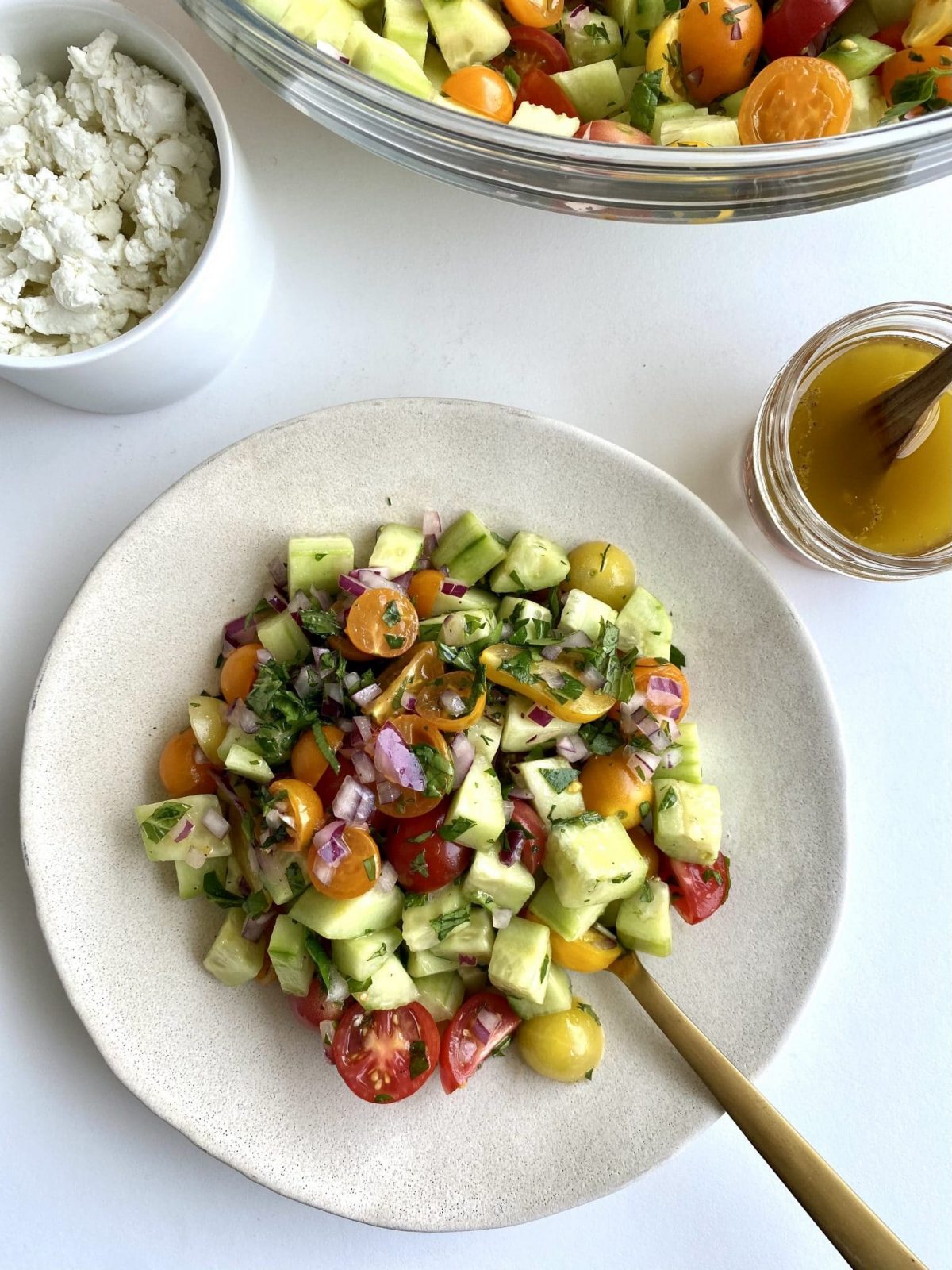 Greek Chop Salad scaled