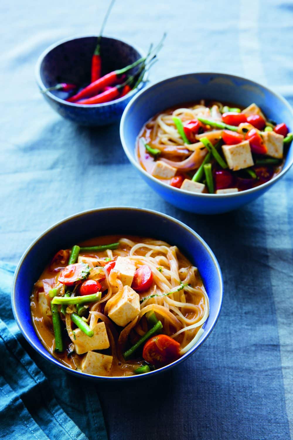 THAI RED CURRY with Tofu and Green Beans